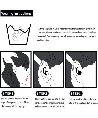 Macrohu Soft Silicone Earplugs for Sleep & Noise Reduction - Ideal for Light Sleepers Travelers & Hearing Protection - Buy Online on GoSupps.com