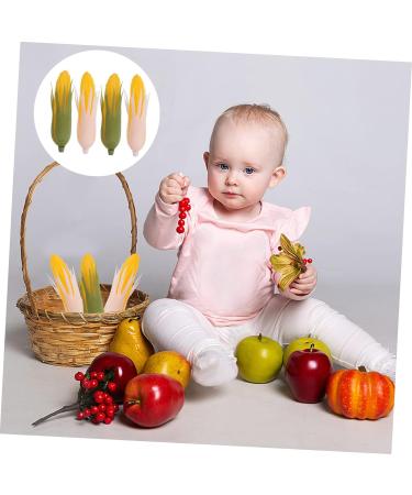 ABOOFAN 8 Pcs Simulation Corn Realistic Vegetable Lifelike Kitchen Vegetable Toys Artificial Fruits Kitchen Photography Props Corn Decor Decoratve Food Toy Fake Decoration Cupboard Plastic - Buy Online on GoSupps.com