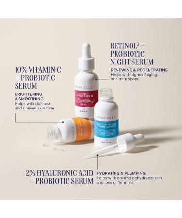 Buy Marcelle 2% Hyaluronic Acid + Probiotic Serum | Vegan Cruelty-Free Oil-Free Hypoallergenic - International Shipping Available - Buy Online on GoSupps.com