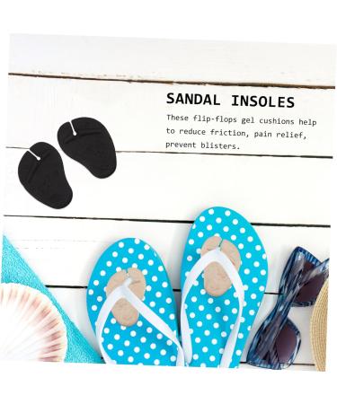 GLEAVI 15 Pairs Non-Slip Forefoot Pad Stickers | Adhesive Sandal Insoles for Women | Comfortable Cushion for Sandals Slippers & Shoes - Buy Online on GoSupps.com