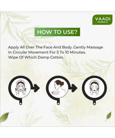 Vaadi Herbals Face & Body Scrub with Walnut & Apricot - 110g x 2 | Natural Exfoliating Scrub for Glowing Skin - Buy Online on GoSupps.com