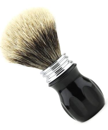Jag Shaving Badger Hair Shaving Brush - Super Silver Tip & Black Handle for Perfect Wet Shaving | International Shipping - Buy Online on GoSupps.com