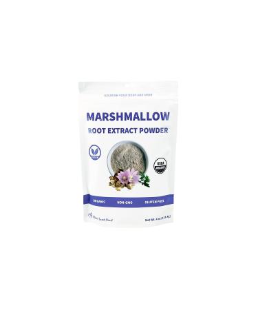 USDA Organic Marshmallow Root Powder, Filler Free, Traditional Used, No GMOs, Vegan Friendly, 4 Ounces 4 Ounce (Pack of 1)