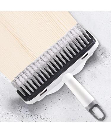Fovolat Bathroom Squeegee Brush | 2-in-1 Bathroom Floor Scrubbing Scrape Brush Heavy-Duty Squeegee Brush for Enhanced Cleaning Efficiency for Deck Garage - Buy Online on GoSupps.com