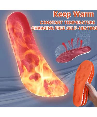2 Pairs 4D Constant Temperature Comfort Starter U-Shape Insoles | Memory Foam Inserts with Strong Arch Support | Black & Grey 45-46 - Buy Online on GoSupps.com