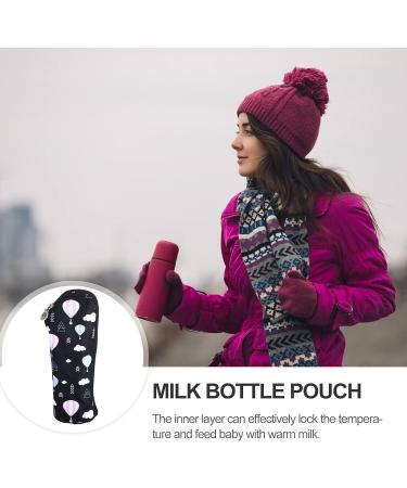 TOYANDONA 2pcs Baby Bottle Insulated Bags - Infant Feeding Pouch Black - Buy Online on GoSupps.com