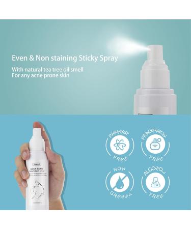 Back Acne Spray - 2% Salicylic Acid & Azelaic Acid Treatment for Body Chest & Face with Tea Tree Oil | Soothes Itching & Redness - International Shipping Available - Buy Online on GoSupps.com