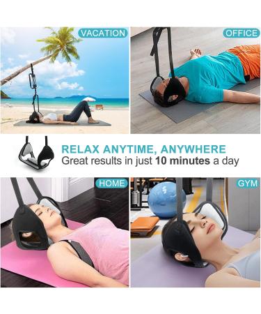 Flsepamb Neck Hammock - Relief for Headaches Migraines & Neck Pain | Shoulder & Neck Relaxation for Men & Women - Buy Online on GoSupps.com