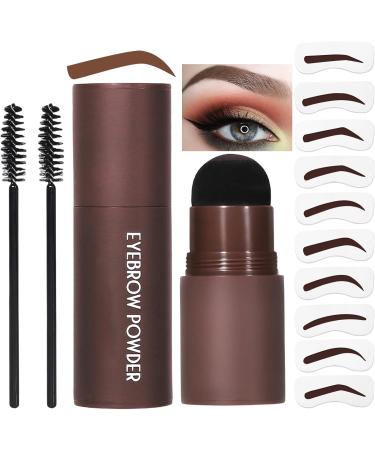  smashing Eyebrow Stamps - Waterproof Pigmented Eyebrow Power Stamp Kit | Brow Tint Kit Fine Texture Sweatproof for Drawing Eyebrow Shape Smashing - Buy Online on GoSupps.com
