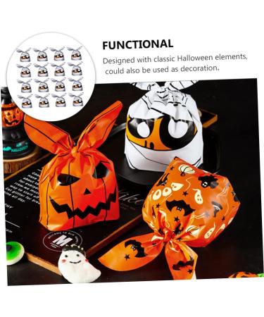 LALAFINA 50 pcs Lovely Biscuit Festival Bags Pouches Container Chocolate Bag Candy Party Halloween - Buy Online on GoSupps.com