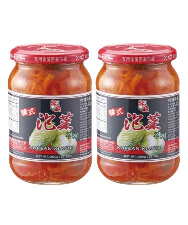(2 Pack) Master Sauce Korean Kimchi Cabbage in Jar 360g