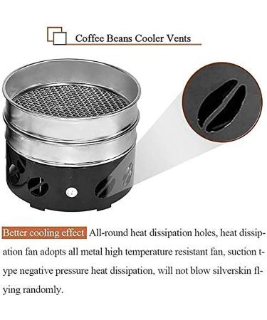 500G Home Coffee Beans Cooler Double Layer Filter Rapid Cooling System Plate Coffee Beans Roaster Matching for Homecafe Cooling Roasted Coffee Bean Rich Flavour 220V Black - Buy Online on GoSupps.com
