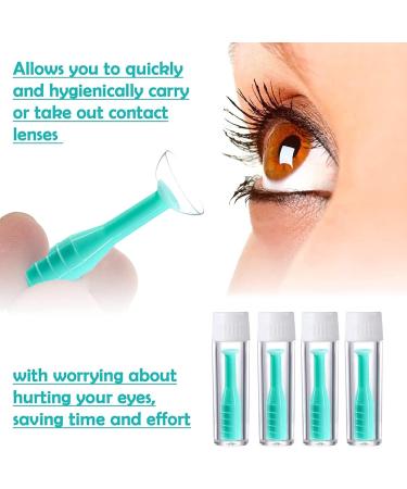 Yuqilin 12-Piece Contact Lens Insert Aid - Safe Cleaning & Handling Kit for Travel Parties & Business Trips - Buy Online on GoSupps.com
