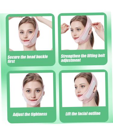 Double Chin Reducer V Line Face Lifting Strap - Adjustable 24-inch Chin Strap for Men & Women | Breathable & Comfortable - Buy Online on GoSupps.com