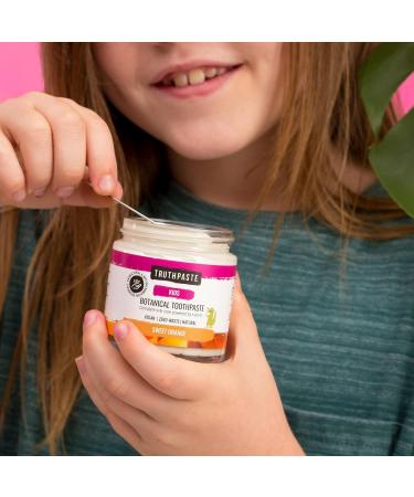 Truthpaste Natural Children s Toothpaste | Vegan & Organic Sweet Orange | Eco-Friendly & Plastic-Free - Buy Online on GoSupps.com