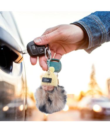 Buy Mlida Sleeping Baby Pendant Keychain - Fluffy Fur Doll Luggage Tag (No. 892-19) | Cute Travel Accessory for International Shipping - Buy Online on GoSupps.com