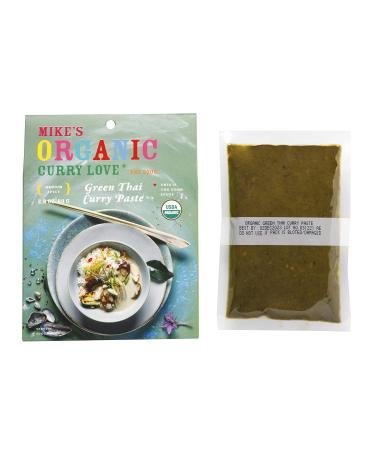 Organic Green Thai Curry Paste - Vegan, Dairy Free, Sugar Free, Keto Friendly - 2.8 oz Made in Thailand - Buy Online on GoSupps.com
