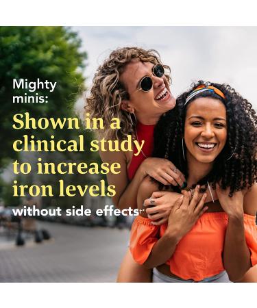 MegaFood Blood Builder Minis - Vegan Iron Supplement for Increased Energy - Gentle on Stomach - 72 Tabs - Buy Online on GoSupps.com