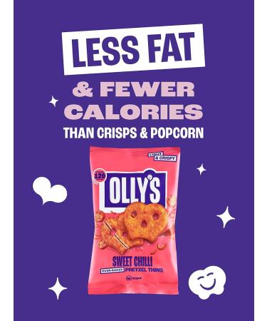  Olly's Olives Olly's Pretzel Thins Sweet Pepper 35g (Pack of 10) Convenient Snack Pouches Herbal Based Vegan Snacks for Soaking Low Calorie Snacks Low Fat Fiber Source Preservative Free - Buy Online on GoSupps.com