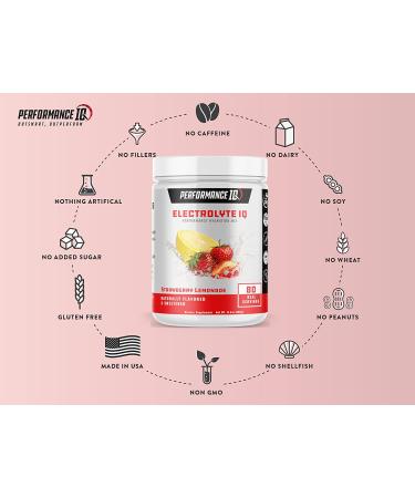 Keto Electrolyte Powder Strawberry Lemonade - 80 Servings, Energy & Hydration Drink, Non GMO, Vegan - Made in USA - Buy Online on GoSupps.com