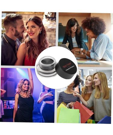 NOLITOY 2pcs Eyeliner Pencil Black Matte Eyeliner Eyeshadow Cream Eye Shadow Glitter Powder Water Proof 1 count (Pack of 1) As Shown - Buy Online on GoSupps.com