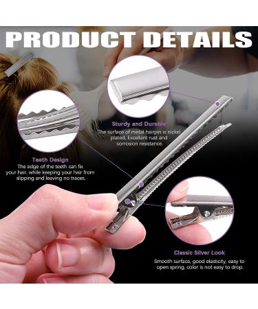 Swpeet 160Pcs Hair Clips for Silicone Resin Molds - 5 Patterns Metal Barrettes for DIY Resin Hair Clips Crafts - Buy Online on GoSupps.com