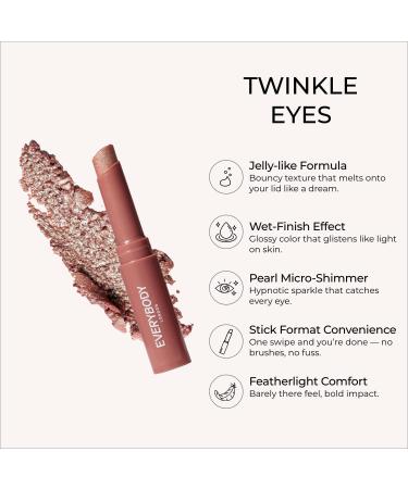 Everybody LONDON Glitter Eye Pen eyeshadow stick Twinkle Eye wet finish pearl particles eyeshadow stick eyeshadow pen - Buy Online on GoSupps.com