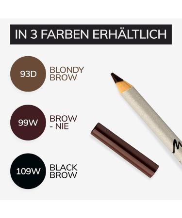Manhattan Eyebrow Pencil - Light Brown | Precisely Define & Emphasize Your Brows | Brow-Nie 99W (1.3g) - Buy Online on GoSupps.com