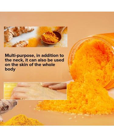 Turmeric Body Scrub - Dark Spot Exfoliating Body Scrub for Face & Neck Armpit Foot Butt Back - Moisturizing Body Exfoliator Scrub & Acne Blackhead Remover - Natural Body Skin Care Scrub - Buy Online on GoSupps.com