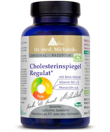 Cholesterol level regulat Dr.med.Michalzik-120 capsules-sodium-R-alpha-lipoic acid lycopine green tea extract monakoline K beta-glucan made of oats-without additives-from Biotikon