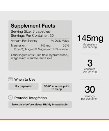 Huberman Stack Magnesium L-Threonate - 30 Servings | Momentous - Buy Online on GoSupps.com