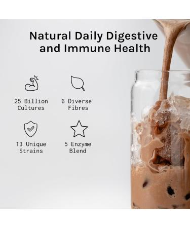 Biomel Complete Gut - Belgian Chocolate - Advanced Gut Health - 450g/30 Servings - Vegan Friendly - Gluten Free - Delicious & Effective - Buy Online on GoSupps.com