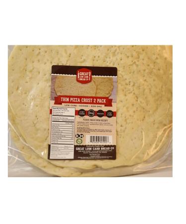Great Low Carb 8 Oz 1 Bag - Thin Pizza Crust - 2 Pack - Buy Online on GoSupps.com