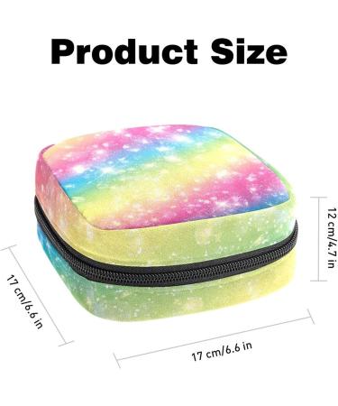 Shop Stylish Women's Bonds Storage Pocket Stillpad Holder - Rainbow Portable Period Kit for Girls - Buy Online on GoSupps.com