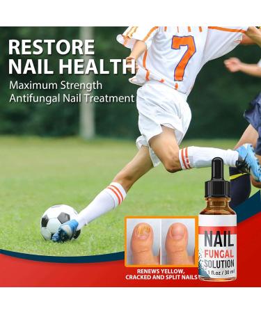 WERPOWER Extra Strong Fungal Nail Treatment for Discoloured Toenails - Effective Relief for Damaged and Infected Nails - Buy Online on GoSupps.com