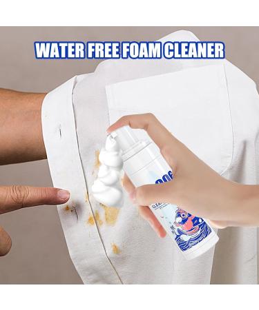 Dry Foam Cleaner Rinse- Foam Cleaner for Car | 250ml Household Cleaners Quick Cleaning Agent Foam Cleaner for Car Sofa Fabric Down Coat Money money - Buy Online on GoSupps.com