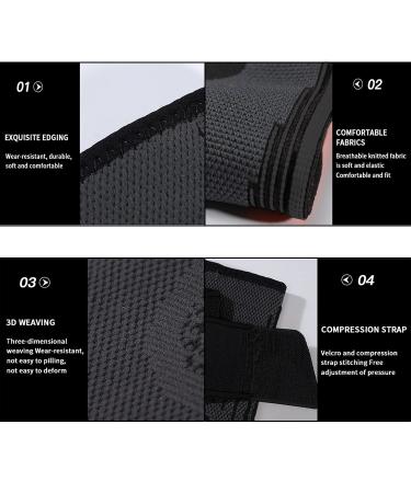 SPOTBRACE Elbow Brace Support 2 Pack - Compression Sleeve with Strap for Men and Women - Adjustable Arm Support for Running, Workout, Basketball, Golf, Tennis - Pain Relief from Tendonitis and Arthritis - Black XXL/3XL - Buy Online on GoSupps.com