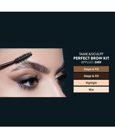 Sistar Tame & Sculpt Perfect Eyebrow Kit - 3 Colors + Wax & Brush Spooly Duo | International Shipping Available - Buy Online on GoSupps.com