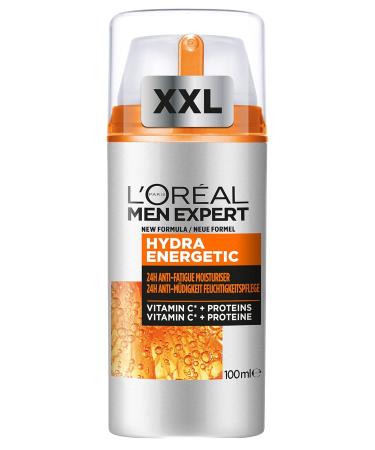 L'Or al Men Expert Hydra Energy Set - XXL Face Cream & XXXL Shower Gel with Taurine & Vitamin C for Ultimate Skin Care | International Shipping Available - Buy Online on GoSupps.com