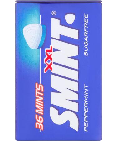Smint XXL 3 Peppermint and 3 Spearmint Sugarfree Tins (Pack of 6) 36 Mints each Tin - Buy Online on GoSupps.com