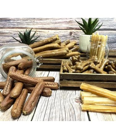 Rawhide Ring Large x 5 Natural Rawhide Dog Treats LOD3 - Buy Online on GoSupps.com