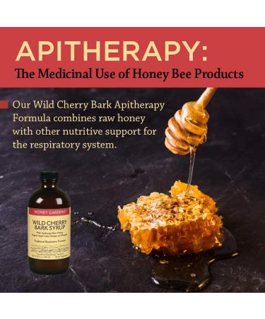 Wild Cherry Bark Syrup | Honey Gardens | 4-Oz Pack of 2 - Natural Cough Relief - Buy Online on GoSupps.com
