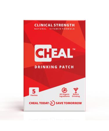 CHEAL Patch 5 Pack - Natural Replenishing Formula for Better Mornings | Before Drinking Use