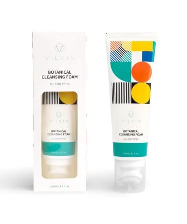 Daily Foaming facial cleanser for Blackheads Acne - with Exfoliating Skin Brush - Exfoliating face wash for oily skin - Korean Deep cleansing foam face wash 1