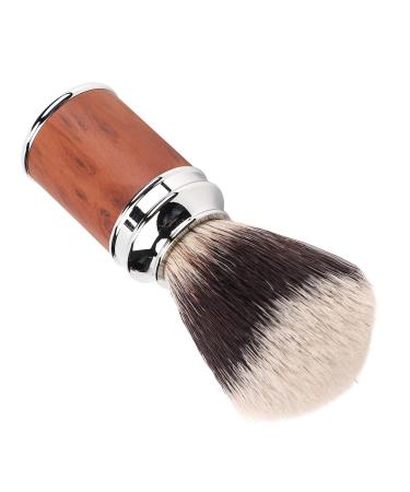 Professional Men's Shaving Brush - Soft Nylon Hair for Home & Barber Shop | Best Facial Care Tool - Buy Online on GoSupps.com