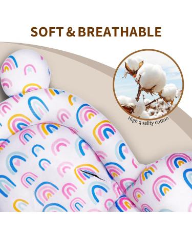 Infant Insert for Graco & 4moms mamaroo | 5 Piece Set | Head & Body Support | Newborn to Toddler | White - Buy Online on GoSupps.com