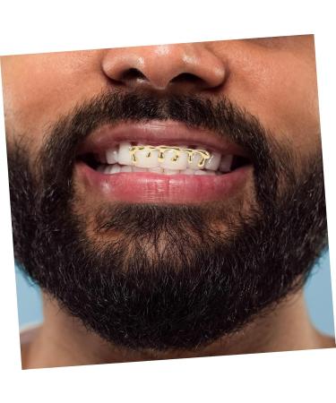  Healeved Healeved Hiphop Zestans Gold Plated Water Drop Braces Drop Tooth Caps Lower Teeth Caps Drop Tooth Caps Teeth Drop Cap Teeth Hiphop Teeth Drop Caps Gold - Buy Online on GoSupps.com