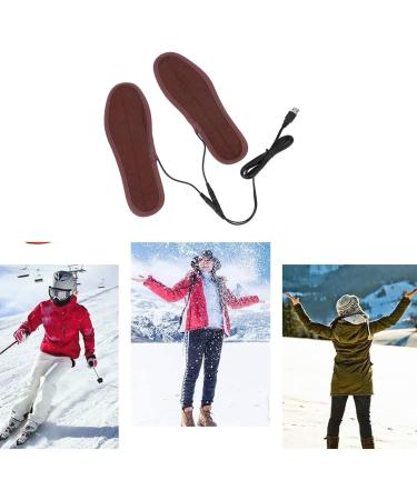 USB Electric Heated Shoe Insoles for Men & Women - Comfortable Foot Warmers with Temperature Control (Size 43-44) - Buy Online on GoSupps.com