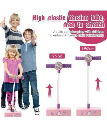 Leitee 3 Pcs Unicorn Gift Pogo Stick for Kids - Fun and Safe Foam Pogo Jumper Toy for Indoor and Outdoor Sports - Buy Online on GoSupps.com