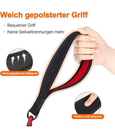 Buy Aystkniet 30m Bungee Dog Leash - Shock-Absorbing Padded Handle & Reflective Threads for Medium & Large Dogs - Lockable Hook - Fast International Shipping - Buy Online on GoSupps.com